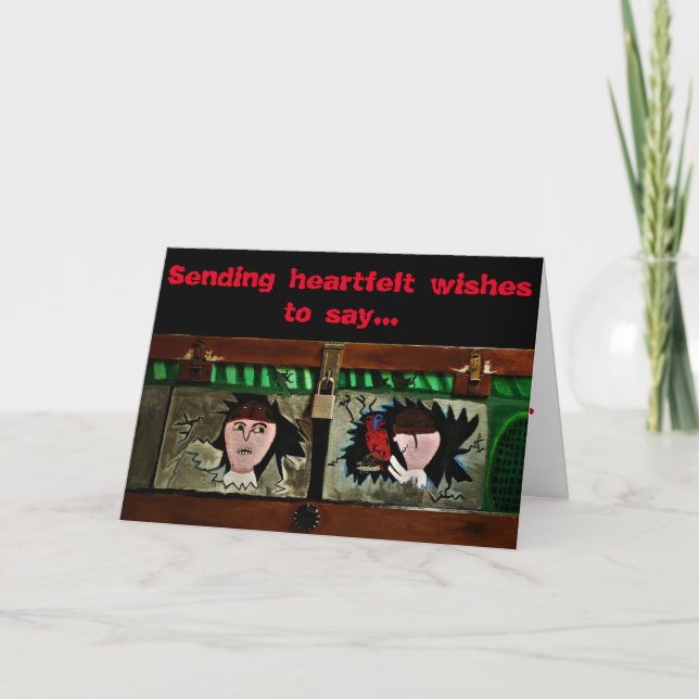 "Ricketts and Terra" Get Well Card Karte (Vorderseite)