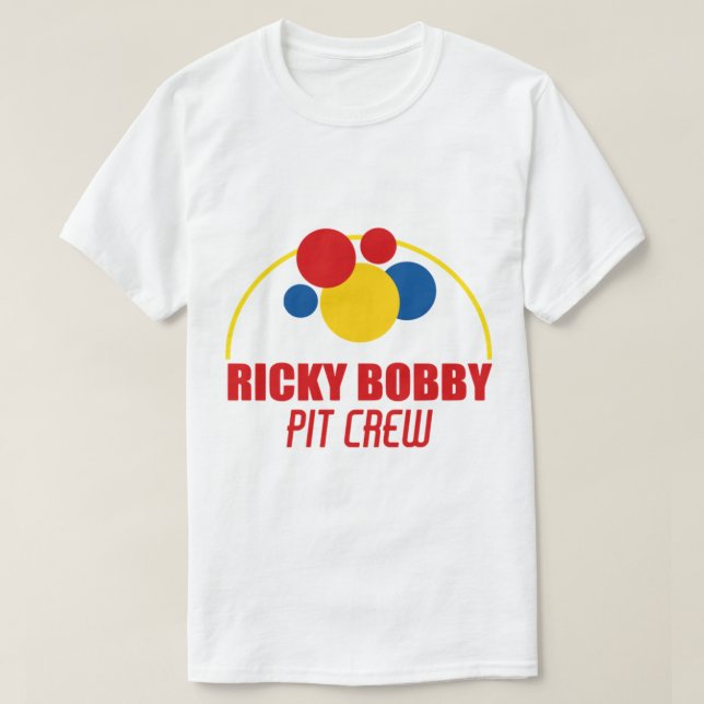 Ricky Bobby Pit Crew T-Shirt (Design vorne)