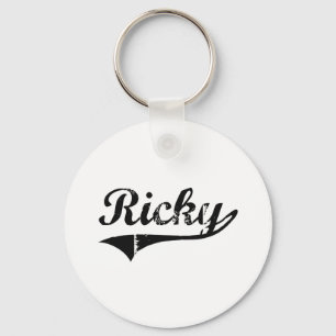 Ricky Classic Style Name Schlüsselanhänger