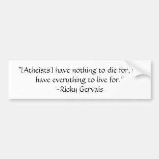 Ricky Gervais Autoaufkleber