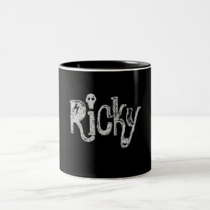 Ricky-Name-Tasse-Rockin' Zweifarbige Tasse