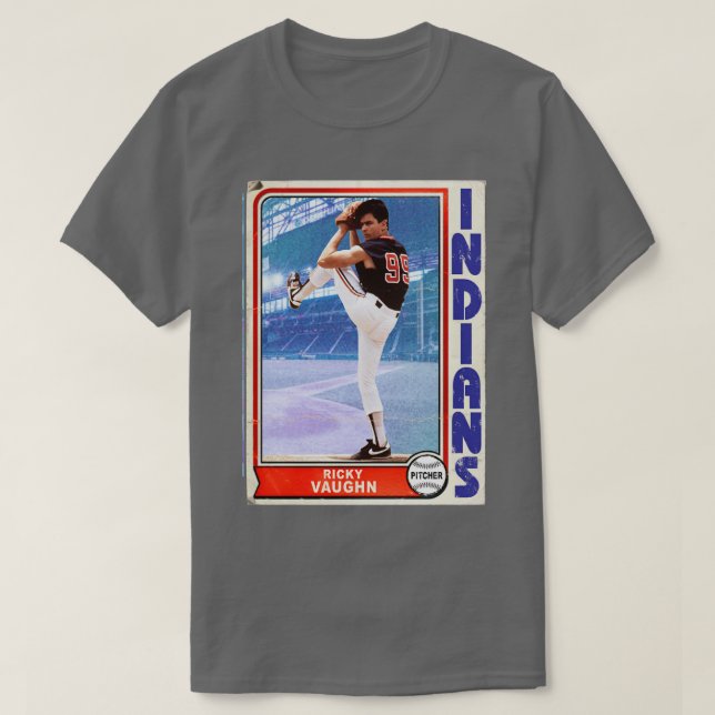 Ricky Wild Vaughn Retro Trading d T-Shirt (Design vorne)