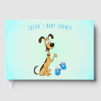Rico der Hund Baby Boy Shower Gästebuch
