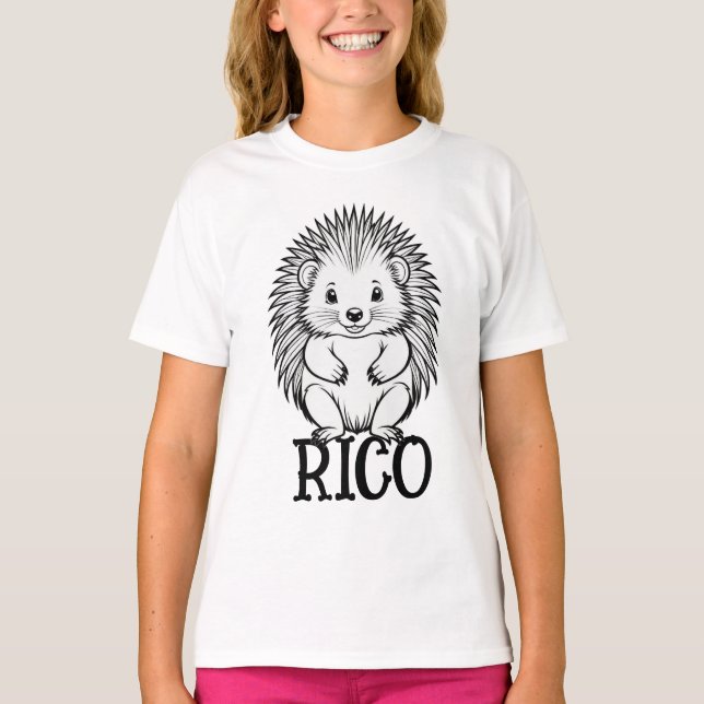 RICO PORCUPINE T-SHIRT (Vorderseite)