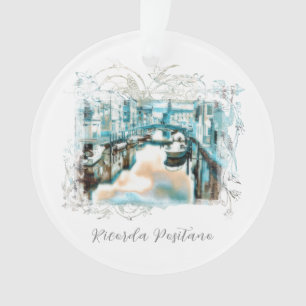 *~* Ricorda Positano AR20 Italienische Sprache Ornament