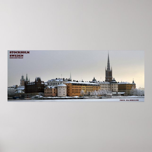 Riddarkyrkan, Stockholm Poster (Vorne)