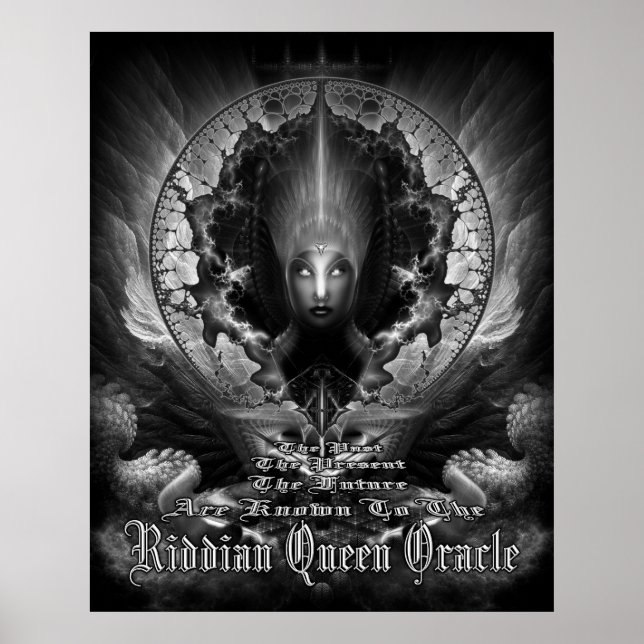 Riddian Queen Oracle GS Archival Poster (Vorne)
