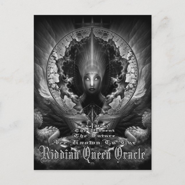 Riddian Queen Oracle GS Postkarte (Vorderseite)