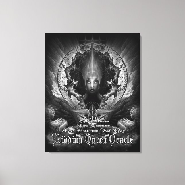 Riddian Queen Oracle GS Wrapped Canvas Leinwanddruck (Vorderseite)