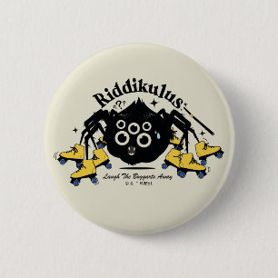 Riddikulus - Lachen Sie die Bösewichte Weg Button