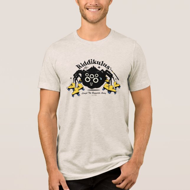 Riddikulus - Laugh the Boggarts Away Tri-Blend Shirt (Vorderseite)