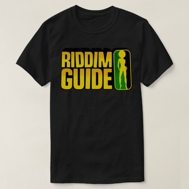 Riddim Guide Aufkleber T-Shirt (Design vorne)