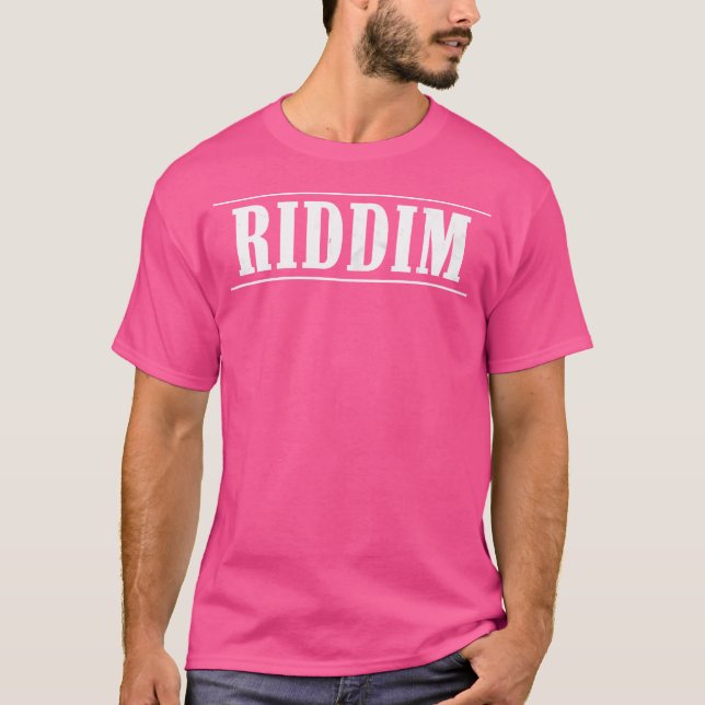 Riddim Retro - Riddim Edm Rave T-Shirt (Vorderseite)