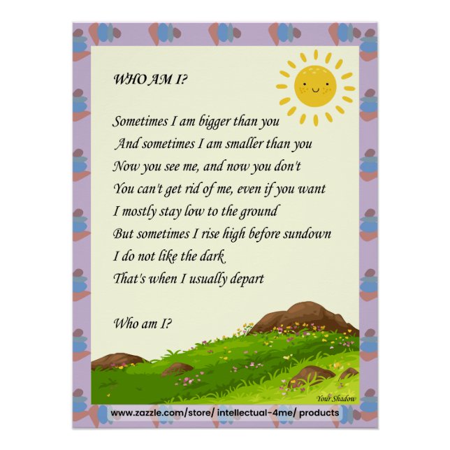 Riddle Wall Art Poster (Vorderseite)