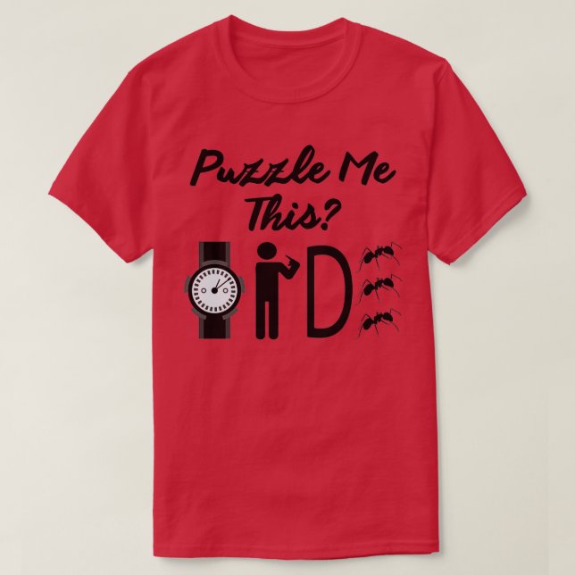 Riddle Watch Me Dance Große Konversation Starter 2 T-Shirt (Design vorne)