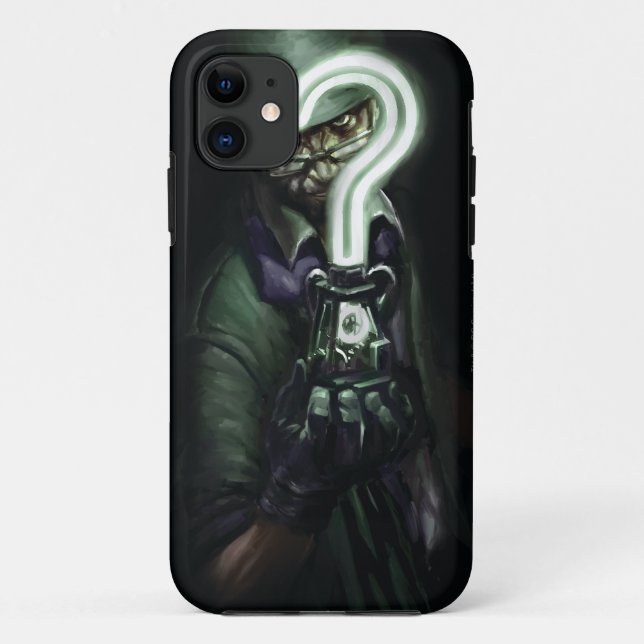 Riddler Illustration Case-Mate iPhone Hülle (Rückseite)