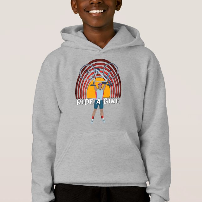 Ride a Bike Hoodie (Vorderseite)