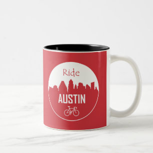 Ride Austin Zweifarbige Tasse