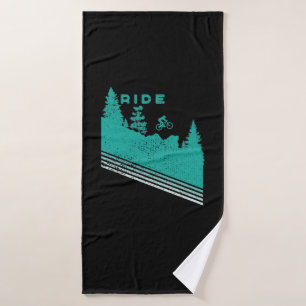 Ride Bike Badehandtuch
