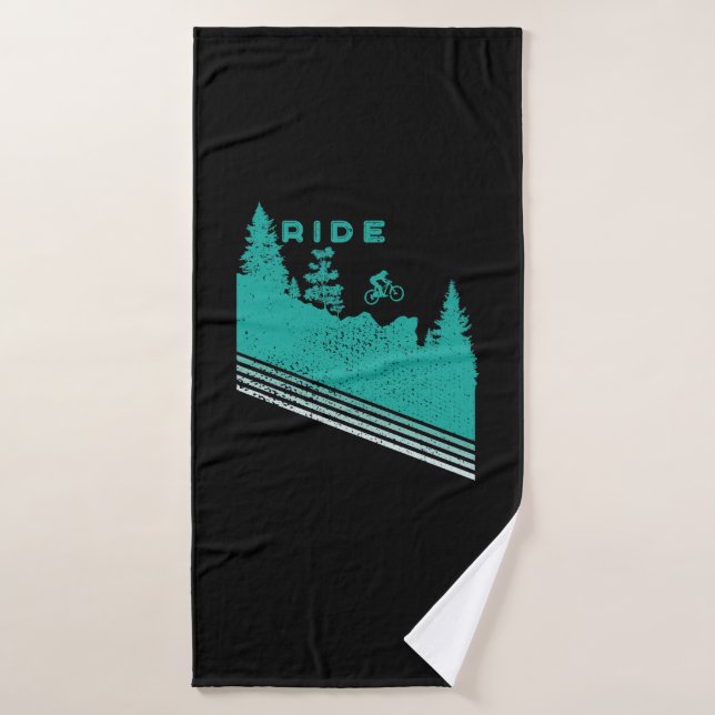 Ride Bike Badehandtuch (Badehandtuch)