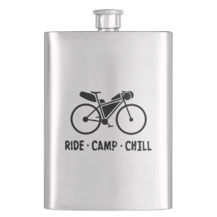 Ride Camp Chill Bikepacking Flachmann