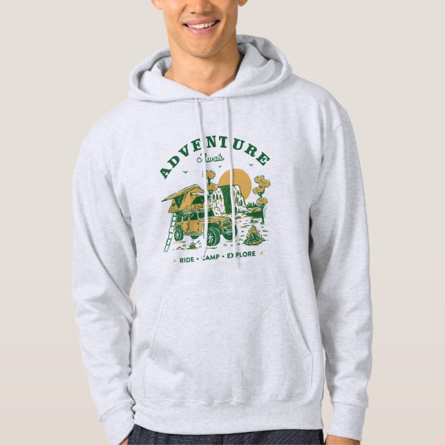Ride Camp Erforschen Hoodie (Vorderseite)