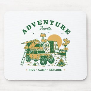 Ride Camp Erforschen Mousepad