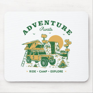 Ride Camp Erforschen Mousepad