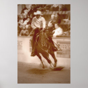 Ride 'Em Cowboy Fine Art Print Poster