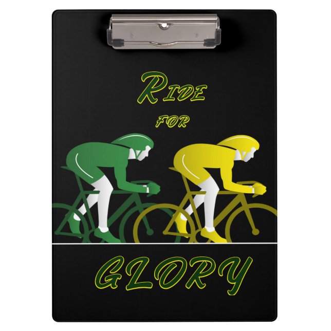 Ride For Glory Canvas Art Klemmbrett (Vorderseite)