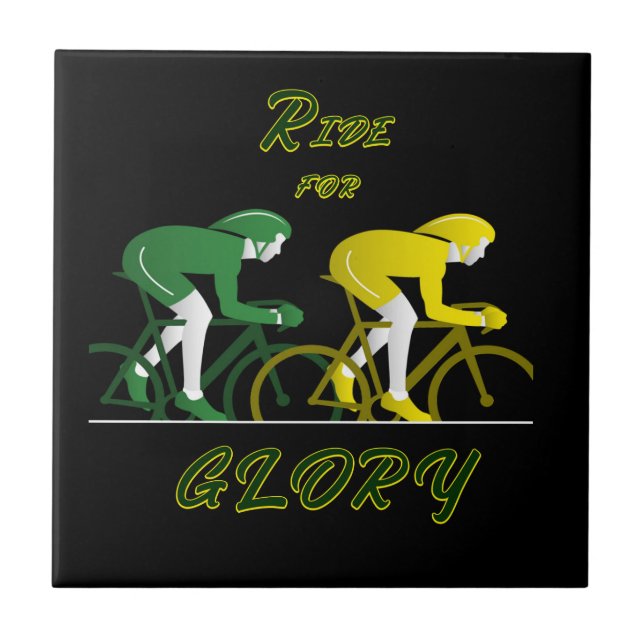 Ride For Glory Fliese (Vorderseite)