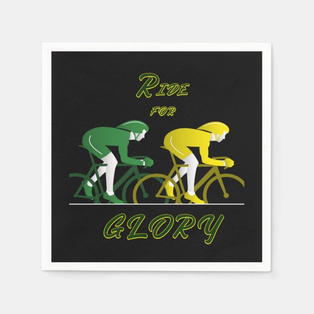 Ride For Glory Serviette (Vorderseite)