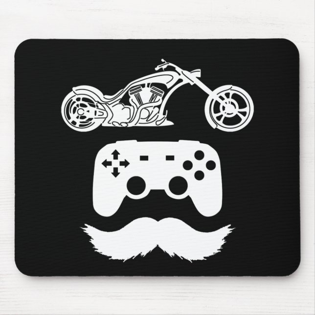 Ride.Game.Vater White Graphic (A) Mousepad (Vorne)