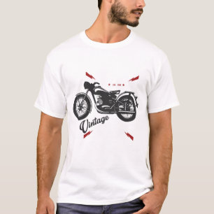 "Ride in Retro Style - Vintages Bike Graphic T-Shi T-Shirt