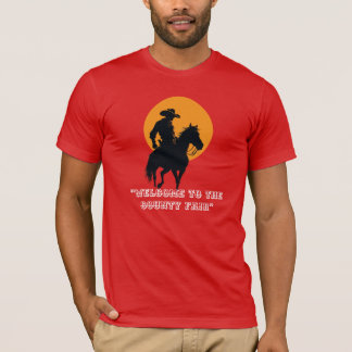 Ride Into the Sunset – Cowboy Silhouette Tee
