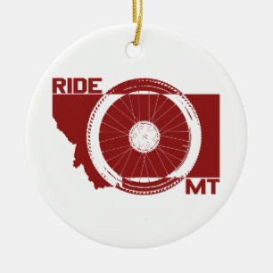 Ride Montana Keramikornament