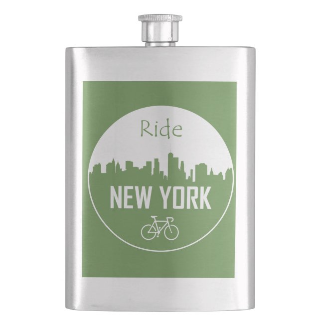 Ride New York Flachmann (Vorderseite)