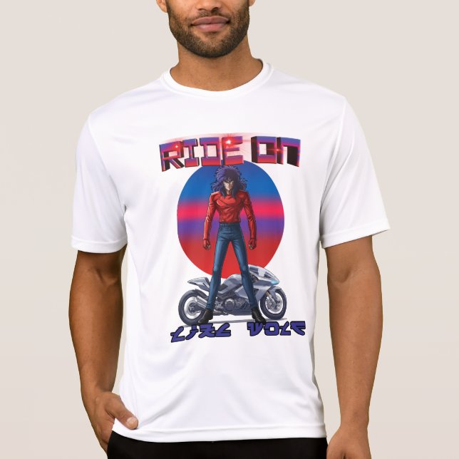 Ride On Like wolf  T-Shirt (Vorderseite)