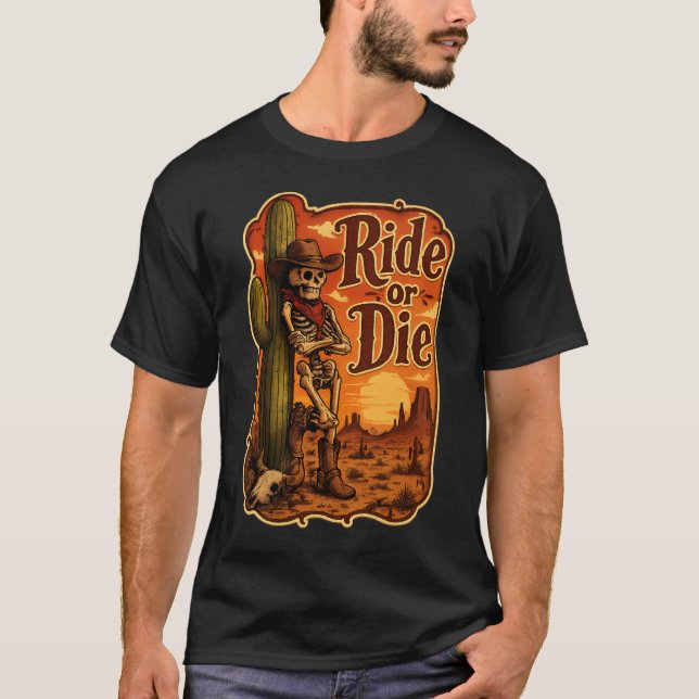 Ride Or Die T-Shirt (Vorderseite)