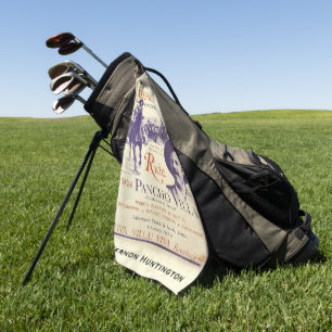 Ride 🎖️ Pancho Villa Vintag mexikanisch Golfhandtuch