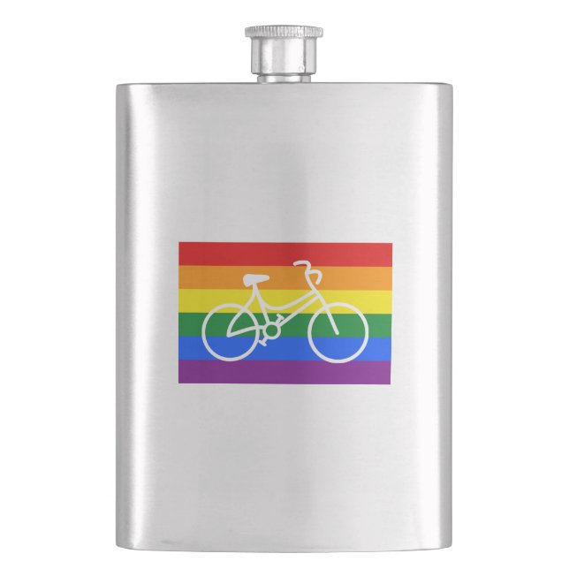 Ride Pride Cycling Flachmann (Vorderseite)