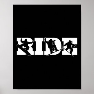 Ride Snowboarder Poster