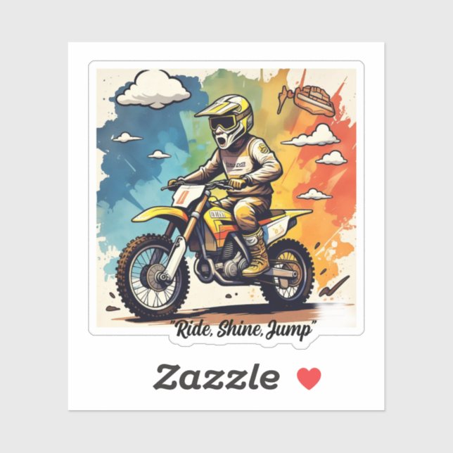 "Ride the Gold" Aufkleber (Blatt)