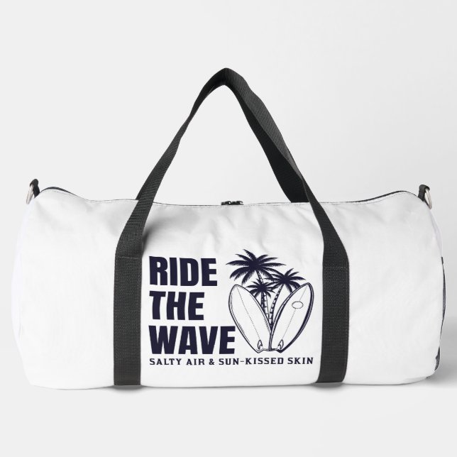 Ride The Wave Salty Skin Duffle Bag (Vorderseite)