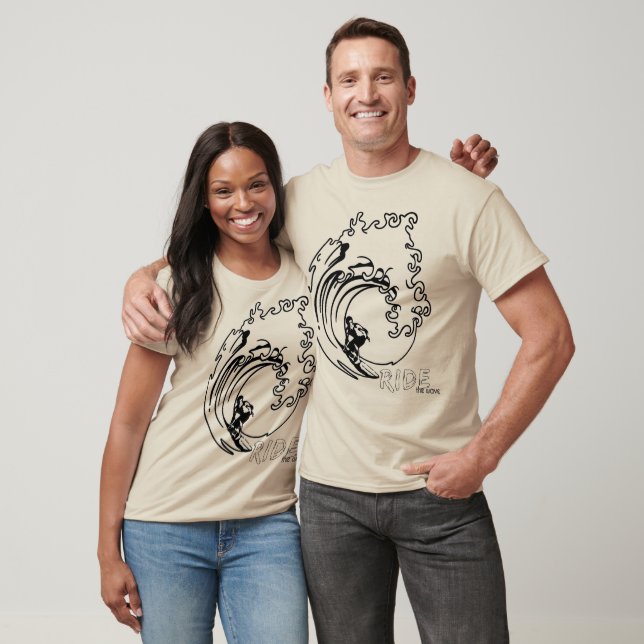 "Ride the Wave" Surf-T - Shirt (Unisex)