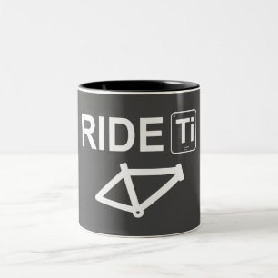 Ride Titanium Zweifarbige Tasse