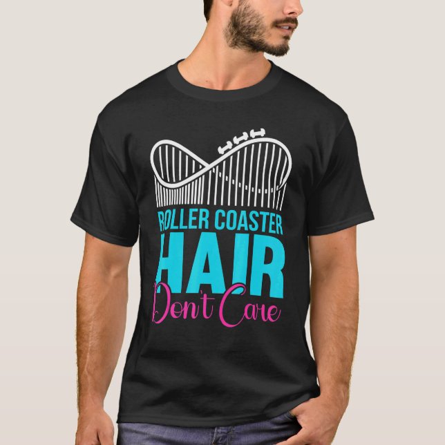 Ride Untersetzer Hair Dont Care Roller Untersetzer T-Shirt (Vorderseite)