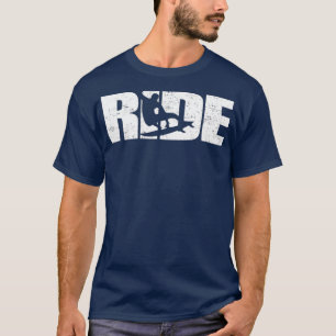 Ride Wakesurf Surfing Surfer Wake Surf T-Shirt
