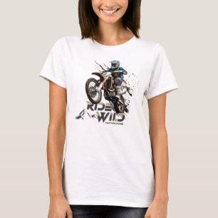 Ride Wild   Frauen T-Shirt