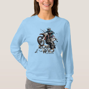 Ride Wild   Langschläfchen für Frauen T-Shirt